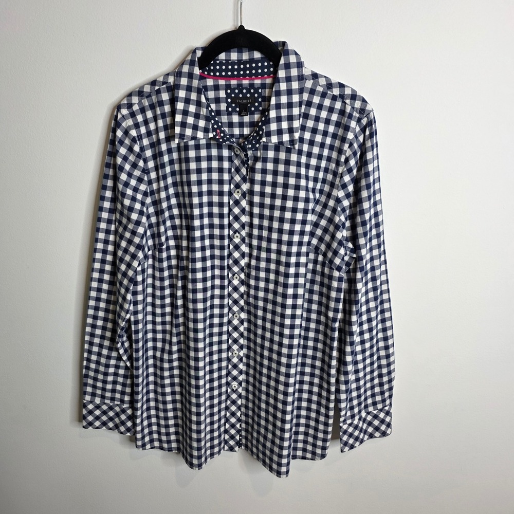 Talbots Button Up Womens Large